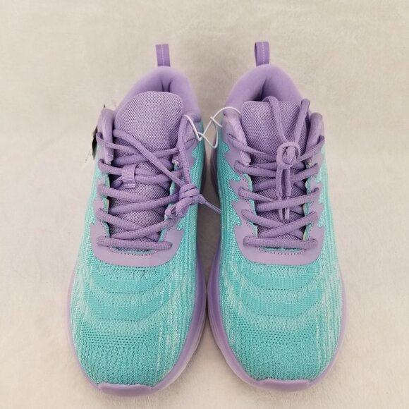 ✅MTA Aurora Aerolite And Memory Foam Women’s 11M Athletic Sneakers Aqua/purple - Picture 6 of 10